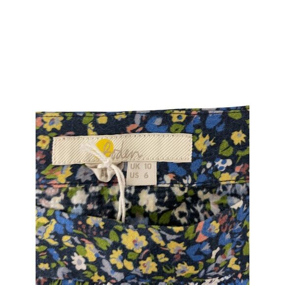 Boden Womens Ruffle Midi Skirt UK 10 US 6 Multicolor Floral Tiered R0284 NWT - Picture 7 of 14